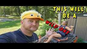SO MUCH CHANGE |tiny house homesteading off-grid cabin build DIY HOW TO sawmill tractor tiny cabin