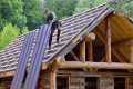 One Man Built a Metal Roof for His