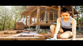 Building the Most Beautiful House | I Built My First LOG CABIN in 1 Year – With Zero Experience [4K]