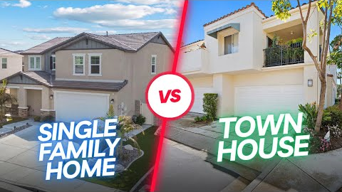 The Difference Between a Single Family Home and Townhouse