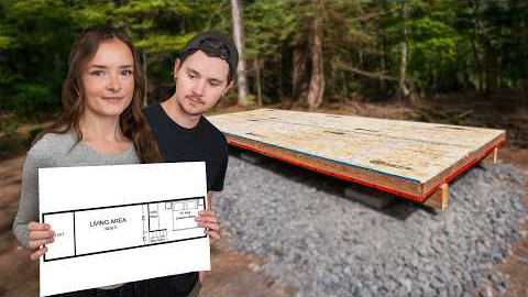 Building Our Off-Grid Tiny Cabin... We Messed Up Already 