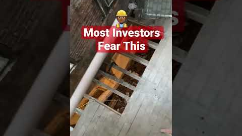 Multi Family Full Gut Renovation 😱 #realestate #shorts #construction