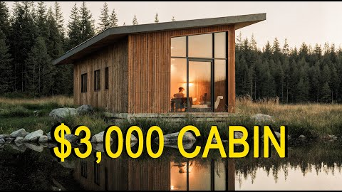 I Built a $3,000 Off-Grid Cabin Anyone Can Copy (Full Guide)