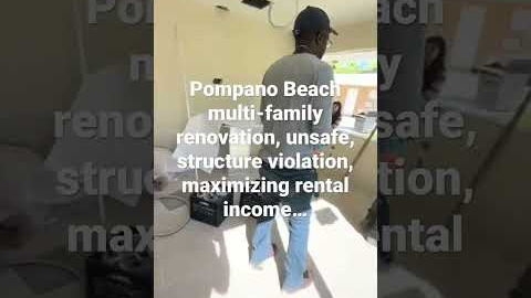 Multi-family renovation, unsafe, structure violation, maximizing #rentalproperty income