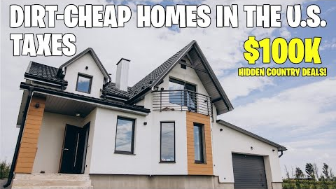 DIRT-CHEAP TEXAS HOMES You Can Still Buy for Under $100K — Hidden Country Deals!