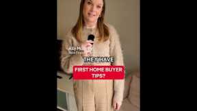 Top tips for first home buyers