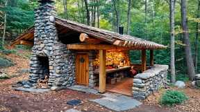 Built Himself a Free House in the Mountains Alone