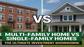 Multi-Family Homes vs Single-Family Homes: The Ultimate Investment Showdown!