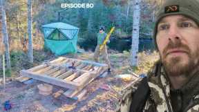 Sauna at River, Tool Shed |EP80| Log Cabin Build on Off-Grid Homestead