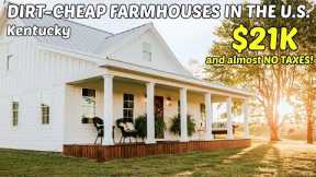 6 DIRT-CHEAP FARMHOUSES For Sale in KENTUCKY– Hidden Real Estate Goldmines!