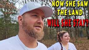 GIVING MY DAUGHTER LAND ON C'MON MOUNTAIN |tiny house, homesteading, off-grid cabin build DIY HOW TO