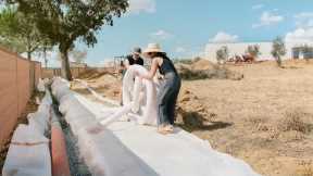 Building an Off Grid Wastewater Recycling System Before Moving Into the House