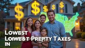 Top 10 States With the Lowest Property Taxes in America | Cheapest Places to Buy a Home USA