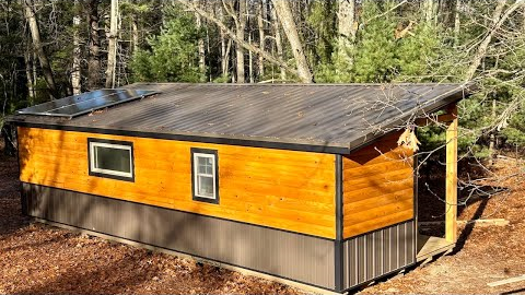 A Cozy Cabin you can build in your Spare Time !