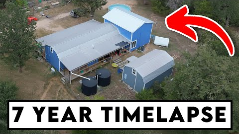 7 Years of Building a Homestead on Abandoned Land (In 37 Minutes)