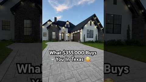 $355K Affordable Modern House Tour In Texas!