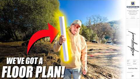 I Got The Floor Plan To My DREAM Cabin Build! 