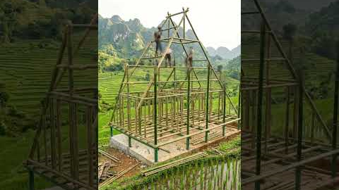 From Empty Land to Dream Home: The FULL Countryside House Build Journey! #shorts