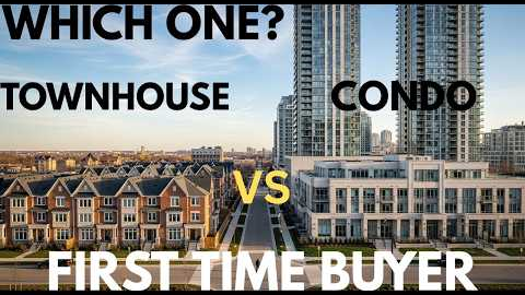 Townhouse vs Condo for First-Time Buyers | Complete Cost Breakdown & Comparison
