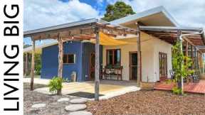 After 7 Years in Tiny Houses, They Built Their Dream Earth Home