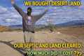 Bought Land and Building off grid in