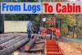 Milling Lumber for Off Grid Cabin on