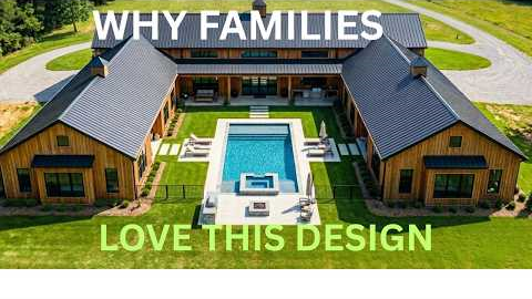 Why Big Families Are Switching to This U Shaped Home Design