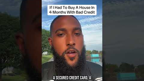 How to buy a house with bad credit #credittips #homebuyingtips