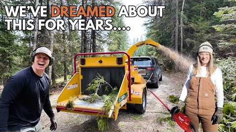 Clearing Raw Land to Build Our Dream Workshop (From Scratch)