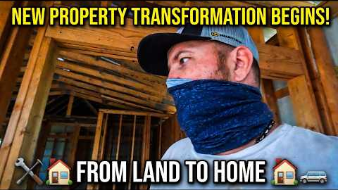 Epic Start to Our Homestead Build – The Journey Begins homesteading off-grid cabin build
