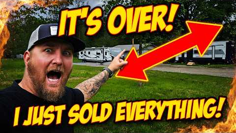 SOLD IT ALL & KICKED EVERYONE OUT!  tiny house, homesteading, off-grid, cabin build, DIY, HOW TO