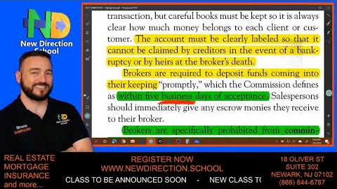 NJ Commission Rules and Regulations #realestate