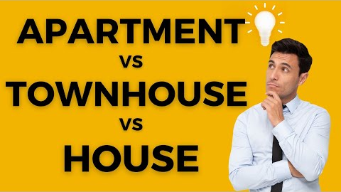 Apartment vs Townhouse vs House: The Ultimate Guide to Choosing Your Dream Home! #homebuying