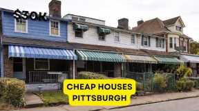 5 Cheap Houses in Pittsburgh Starting at $30K