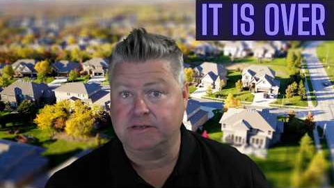 It's Over For Home Flippers