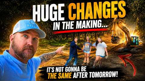We Made A Massive Decision For The Property tiny house, homesteading off-grid cabin build DIY HOW TO