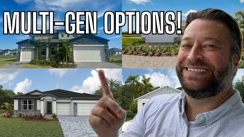 Top 4 Multi-Gen Homes in Tampa Bay & Sarasota Florida | Builders with In-Law Suites + Kitchenettes!