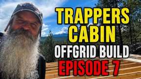 Building My Cabin Floor with Lumber I Milled Myself! | Offgrid Build Ep. 7