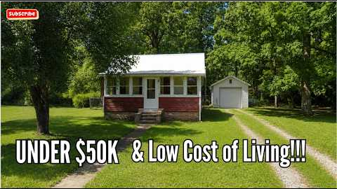 $50k Lake Cottage in Low Cost of Living State