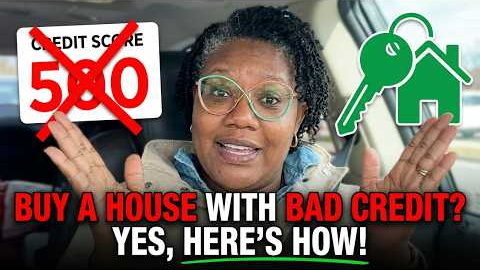 How to buy a house with bad credit in 2026