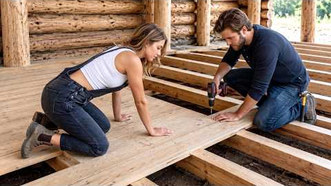 Couple Builds Their Dream Home for Only $5,000 - No Interior Yet: @DoBeDiff