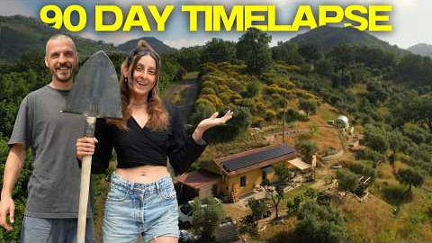 We Built ALL OF THIS In 90 Days | Abandoned Land Start To Finish Timelapse (Year 2 OFF-GRID)