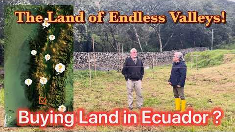 Buying inexpensive land and building a house in Ecuador!