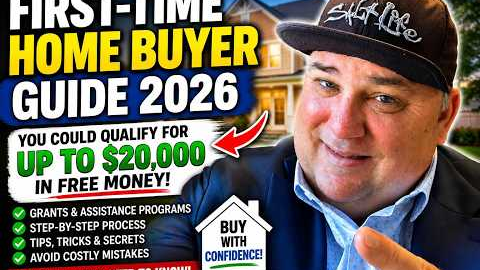 🏡 FIRST-TIME HOME BUYER GUIDE 2026 | Everything You Need To Know Before Buying Your First Home!