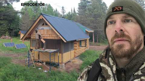 Cedar Shingles, Tractor Barn, Driveway |EP108| Log Cabin Build on Off-Grid Homestead