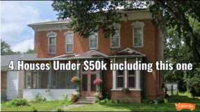 4 Houses Under $50k that might surprise you