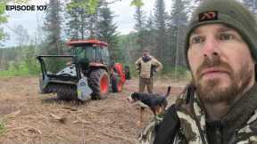Main Cabin: Foundation Prep, Screen Porch Failure |EP107| Log Cabin Build on Off-Grid Homestead