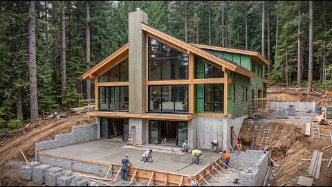 From Barren Land to a Stunning $1 Million Underground Timber Home | Built in 360 Days