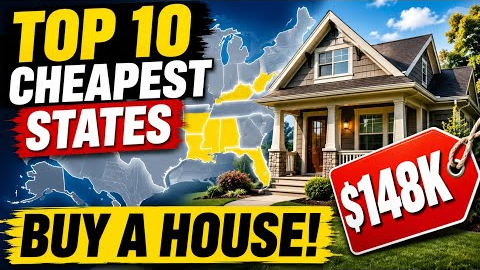 5 Cheapest Stete to by a house in usa #usa #house #realstete #america 