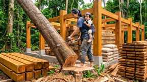 Divorced Mom Reclaims Her Land and Builds Dream Timber Home with Her 2-Year-Old Son.|by@lythian287